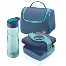 Krabice na desiatu a fľaše