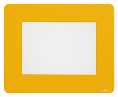 Značkovacie okno na podlahu, žlté, A5, odnímateľné, DURABLE