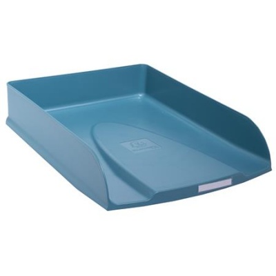 Odkladač, plastový, EXACOMPTA "COMBO Styli Skandi", pokojná modrá