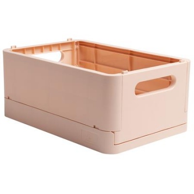 Úložná krabica, A5+, skladacia, EXACOMPTA "Skandi", nude (telová farba)