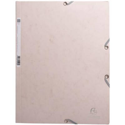 Doska s gumičkou, prešpánová, A4, EXACOMPTA "Skandi", nude