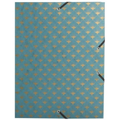 Doska s gumičkou, kartón, A4, 40 mm, EXACOMPTA "Néo Déco", mix farieb