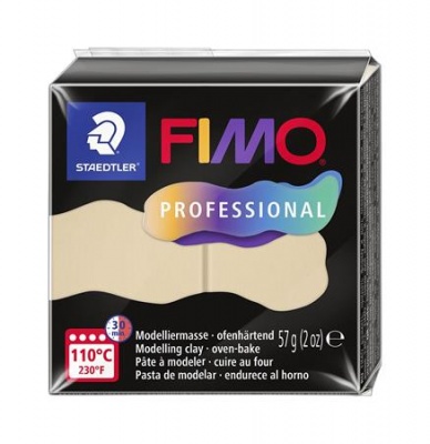 Modelovacia hmota, 57 g, vypaľovacia, FIMO "Professional", šampanská