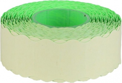 Cenové etikety, 22x12, FLUO zelená