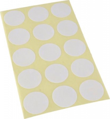 Etikety, okrúhle, priemer 25 mm, 60 etikiet/bal
