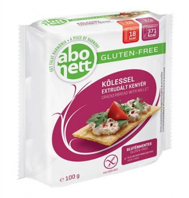Abonett, extrudovaný chlieb, 100g, proso, bezlepkový 