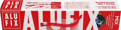 Vrecká na zips, 1 l, 3 l, 6 l, ALUFIX "Zipp Fix"