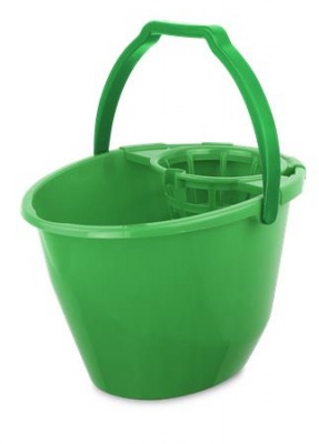 Vedro so žmýkacím košom, 11 l, BONUS, zelené