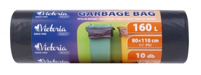 Vrecia na odpadky, 160 l, 10 ks, VICTORIA FACILITY