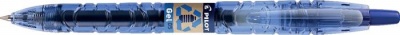 Gélové pero, 0,32 mm, stláčací mechanizmus, PILOT "B2P", modré