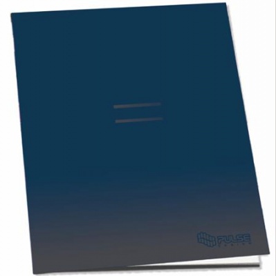 Zošit, A4, linajkový, 52 listov, PULSE "Dark Colours"