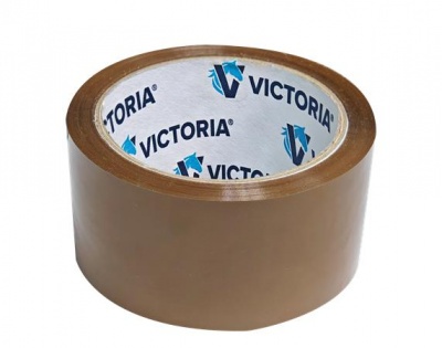 Baliaca páska, 50mm x 60 m, VICTORIA FACILITY, hnedá