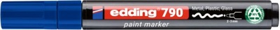 Lakový popisovač, 2-3 mm, PCR, EDDING „790“, modrý