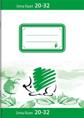 Zošit, ježko, A5, 20 - 32, čistý