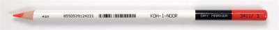 Ceruzka, zvýrazňovač, KOH-I-NOOR "3411", červená