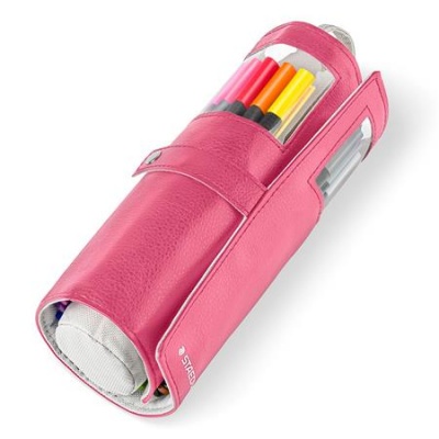 Liner, sada, v rolovacom držiaku rôznych farieb, 0,3 mm, STAEDTLER "Triplus® 334", 20 rôznych farieb