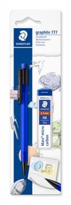 Mikroceruzka a grafitová tuha, 0,5 mm, STAEDTLER "Graphite 777", mix farieb
