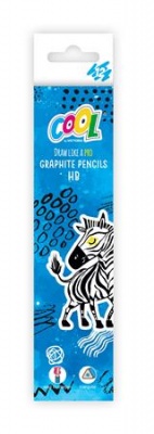 Grafitová ceruzka, HB, trojhranná, COOL BY VICTORIA