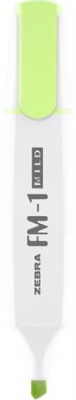 Zvýrazňovač, 3,5 mm, ZEBRA "FM-1 Mild", zelená