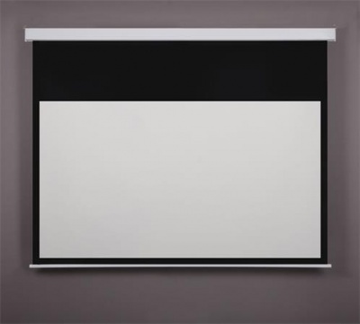 Premietacie plátno, nástenné, s motorom, 16:9, 180x101cm, VICTORIA VISUAL