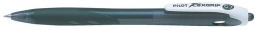 Guľôčkové pero, 0,22 mm, stláčací mechanizmus, PILOT "Rexgrip", čierne 