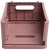 Úložná krabica, A5+, skladacia, EXACOMPTA "Skandi", ružová