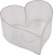 Forma na čajovú sviečku, srdce