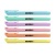 Zvýrazňovač, sada, 0,5-5 mm, KORES, 6 rôznych pastelových farieb