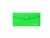 Obal na patent, 250x140 mm, PP, PANTA PLAST, neónovo zelená