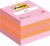 Samolepiaci bloček, 51x51 mm, 400 listov, 3M POSTIT, pink