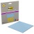 Samolepiaci bloček, 152x152 mm, 30 listov, 3M POSTIT "Super Sticky", modrý
