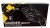 Ochranné rukavice, jednorazové, nitril, veľkosť L, 100 ks, nepudrované, čierne