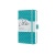 Zápisník, exkluzívny, 95x150 mm, linajkový, 87 strán, tvrdá obálka, SIGEL "Jolie", tyrkysová