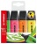 Zvýrazňovač, sada, 2-5 mm, STABILO "BOSS original", 4 rôzne farby